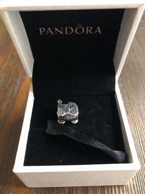 Pandora Sterling Silver Baby Stroller Charm - Vintage